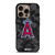 LOS ANGELES ANGELS BASEBALL BLACK CAMO iPhone 16 Pro Case Cover