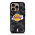 LOS ANGELES LAKERS BLACK CAMO iPhone 16 Pro Case Cover