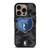 MEMPHIS GRIZZLIES BLACK CAMO iPhone 16 Pro Case Cover
