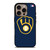 MILWAUKEE BREWERS MLB LOGO iPhone 16 Pro Case Cover