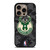MILWAUKEE BUCKS BLACK CAMO iPhone 16 Pro Case Cover