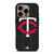 MINNESOTA TWINS BASEBALL BLACK iPhone 16 Pro Case Cover