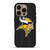 MINNESOTA VIKINGS FOOTBALL TEXT iPhone 16 Pro Case Cover