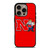 NEBRASKA HUSKERS ICON UNIVERSITY FOOTBALL LOGO iPhone 16 Pro Case Cover
