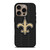 NEW ORLEANS SAINTS FOOTBALL TEXT iPhone 16 Pro Case Cover