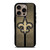 NEW ORLEANS SAINTS NFL METAL STRIPE iPhone 16 Pro Case Cover