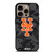 NEW YORK METS BASEBALL BLACK CAMO iPhone 16 Pro Case Cover