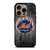NEW YORK METS BASEBALL MLB WOOD LOGO iPhone 16 Pro Case Cover