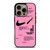 NIKE AIR OFF WHITE PINK iPhone 16 Pro Case Cover