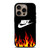 NIKE SWOOSH IN FLAMES iPhone 16 Pro Case Cover NIKE SWOOSH IN FLAMES iPhone 16 Pro Case Cover