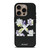 OFF WHITE FLORAL LOGO iPhone 16 Pro Case Cover