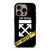 OFF WHITE YELLOW LABEL iPhone 16 Pro Case Cover
