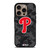 PHILADELPHIA PHILLIES BASEBALL BLACK CAMO iPhone 16 Pro Case Cover