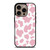 PINK COW PATTERN iPhone 16 Pro Case Cover