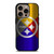 PITTSBURGH STEELERS NFL FOOTBALL METAL iPhone 16 Pro Case Cover