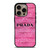 PRADA PINK DIAMOND iPhone 16 Pro Case Cover