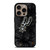 SAN ANTONIO SPURS BASKETBALL NBA FIRE iPhone 16 Pro Case Cover