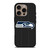 SEATTLE SEAHAWKS FOOTBALL TEXT iPhone 16 Pro Case Cover