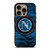 SSC NAPOLI TEXTURED LOGO iPhone 16 Pro Case Cover