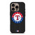 TEXAS RANGERS BASEBALL BLACK iPhone 16 Pro Case Cover