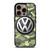 VOLKSWAGEN VW LOGO CAMO ICON iPhone 16 Pro Case Cover
