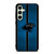CAROLINA PANTHERS NFL METAL STRIPE Samsung Galaxy S24 FE Case Cover