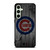 CHICAGO CUBS BASEBALL MLB WOOD LOGO Samsung Galaxy S24 FE Case Cover