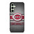 CINCINNATI RED MLB BASEBALL METAL Samsung Galaxy S24 FE Case Cover
