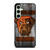 CLEVELAND BROWNS NFL FOOTBALL WOODEN LOGO Samsung Galaxy S24 FE Case Cover
