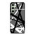 EDDIE VAN HALEN GUITAR BACK WHITE Samsung Galaxy S24 FE Case Cover