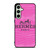 HERMES PARIS PINK LEATHER Samsung Galaxy S24 FE Case Cover