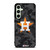 HOUSTON ASTROS BASEBALL BLACK CAMO Samsung Galaxy S24 FE Case Cover