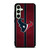 HOUSTON TEXANS NFL METAL STRIPE Samsung Galaxy S24 FE Case Cover