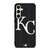 KANSAS CITY ROYALS BASEBALL BLACK Samsung Galaxy S24 FE Case Cover