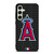 LOS ANGELES ANGELS BASEBALL BLACK Samsung Galaxy S24 FE Case Cover