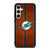 MIAMI DOPHINS NFL METAL STRIPE Samsung Galaxy S24 FE Case Cover