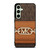 MICHAEL KORS MK LOGO BROWN BAG Samsung Galaxy S24 FE Case Cover