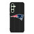 NEW ENGLAND PATRIOTS FOOTBALL TEXT Samsung Galaxy S24 FE Case Cover
