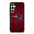 NEW ENGLAND PATRIOTS NFL METAL STRIPE Samsung Galaxy S24 FE Case Cover