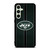 NEW YORK JETS NFL METAL STRIPE Samsung Galaxy S24 FE Case Cover