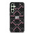 OFF WHITE LOGO BLACK PINK Samsung Galaxy S24 FE Case Cover