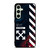OFF WHITE LOGO MARBLE NIKE Samsung Galaxy S24 FE Case Cover