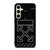 OFF WHITE LOGO TIME DATE CARBON Samsung Galaxy S24 FE Case Cover