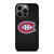 MONTREAL CANADIENS HOCKEY NHL LOGO iPhone 13 Pro Case Cover