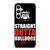 STRAIGHT OUTTA GEORGIA BULLDOGS Samsung Galaxy S24 FE Case Cover