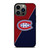 MONTREAL CANADIENS NHL HOCKEY LOGO iPhone 13 Pro Case Cover
