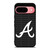 ATLANTA BRAVES BASEBALL BLACK Google Pixel 9 Case Cover