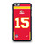 KANSAS CITY CHIEFS PATRICK MAHOMES 15 NFL NIKE iPhone 6 / 6S Plus Case Cover