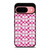 COACH NEW YORK LOGO PATTERN PINK EMBLEM Google Pixel 9 Case Cover