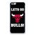 LETS GO CHICAGO BULLS NBA BASKETBALL iPhone 6 / 6S Plus Case Cover